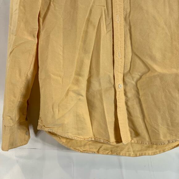 AMERICAN EAGLE OUTFITTERS Men's Yellow Seriously Soft Button-Up Shirt SZ M - Picture 8 of 13